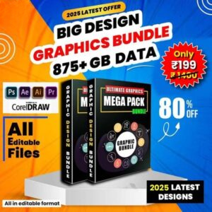 Get 675GB+ Mega Graphic Bundle